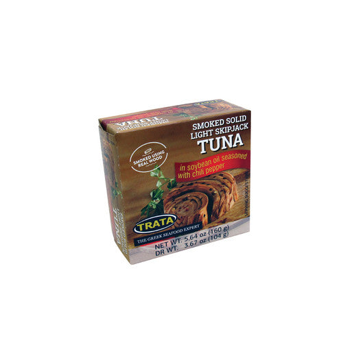 Trata tuna smoked in piquant oil 160g