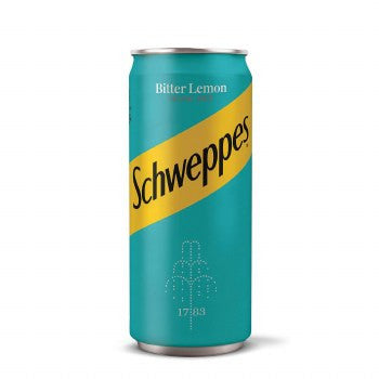 Schweppes Bitter Lemon Carbonated Soda 330ml