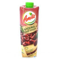AMITA Sour Cherry Juice 1L tetra pak