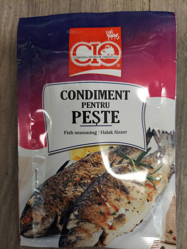 Condiment pentru peste 20 g