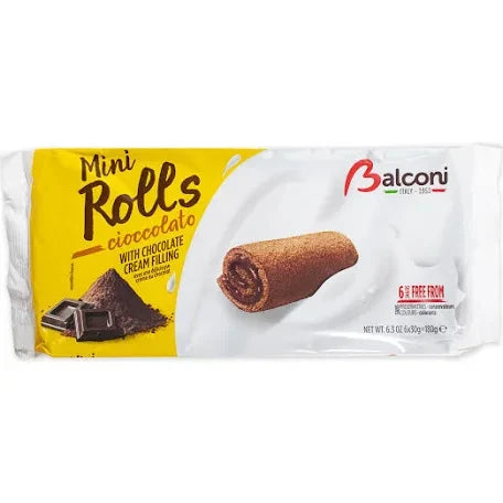 Balconi Rollino 6pcs X37gr Chocolate