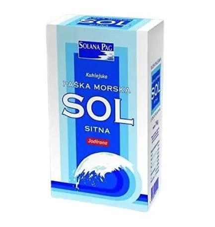 SOLANA PAG Parska Molska Sol ''Fine'' - Sea Salt 1kg