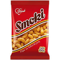 STARK Smoki Puffed Snacks with peanut 150g bag